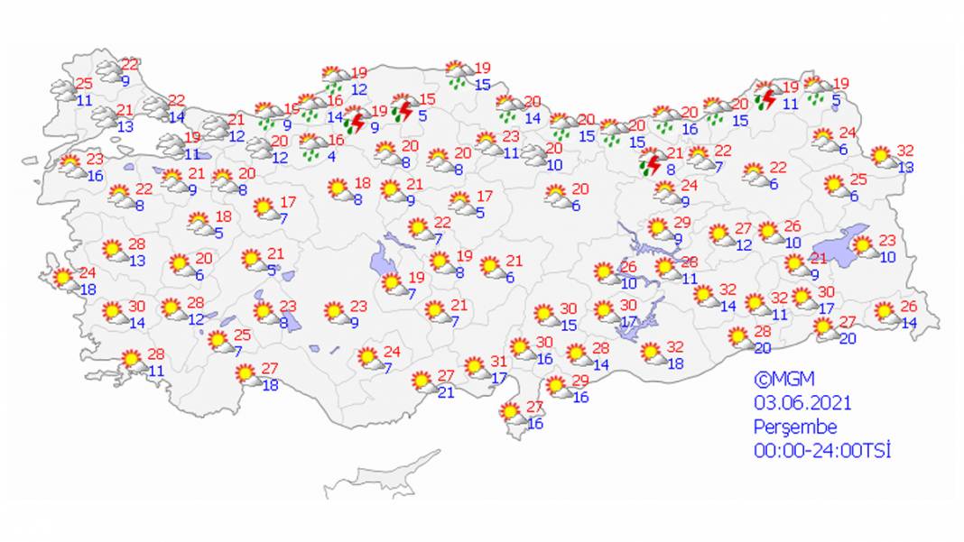 Meteoroloji: Çok kuvvetli geliyor ve hemen gitmeyecek 13